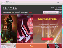 Tablet Screenshot of beymen.com